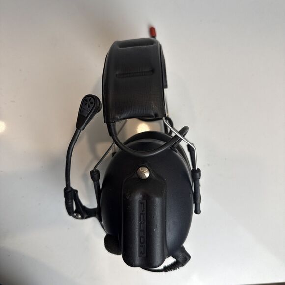 *READ* 3M Peltor Power-com Plus MT53H7A4610 POWERS ON *UNTESTED* USED - Picture 4 of 7